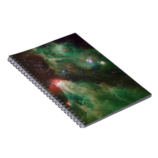 Cepheus B en C Green Nebula Notitieboek (Rechterzijde)