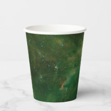 Cepheus B en C Green Nebula