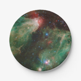 Cepheus B en C Green Nebula Papieren Bordje