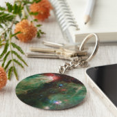 Cepheus B en C Green Nebula Sleutelhanger (Zijkant)