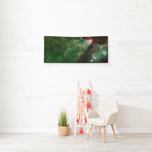 Cepheus B en C Green Nebula Spandoek (Insitu)