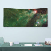 Cepheus B en C Green Nebula Spandoek (Beurs)