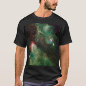 Cepheus B en C Green Nebula T-shirt (Voorkant)