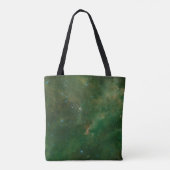 Cepheus B en C Green Nebula Tote Bag (Achterkant)