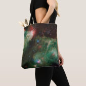 Cepheus B en C Green Nebula Tote Bag (Dichtbij)