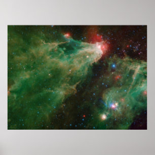 Cepheus B en C Groen Nevel Poster