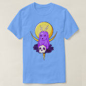 Cepy Rabbit met Antlers occulte Gothic T-shirt (Design voorkant)