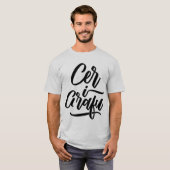 Cer I Grafu, Funny Welsh Language, Dialect T-shirt (Voorkant volledig)