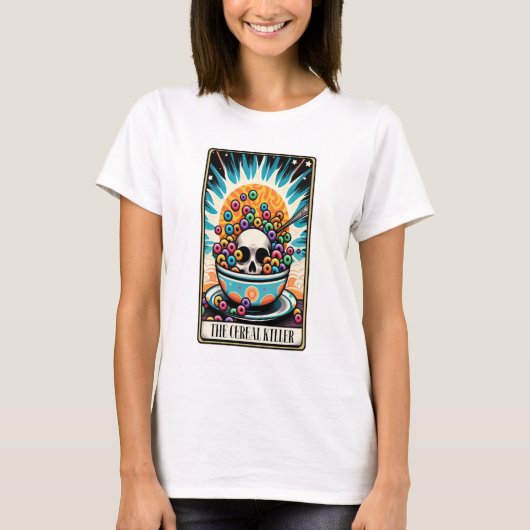 Ceral Killer Pun Tarot T-shirt (Voorkant)