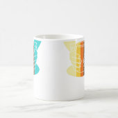 Ceramic Artist Vintage Style Pottery Koffiemok (Center)