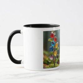 ceramic cherry coffee mug mok