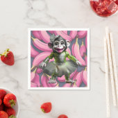 Ceramic Chimp Napkin Servet (Insitu)