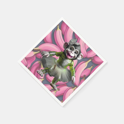 Ceramic Chimp Napkin Servet (Hoek)