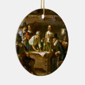 Ceramic Christmas Ornament The Mayflower Compact (Rechts)
