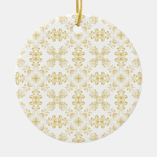  Ceramic Circle Ornament (Voorkant)