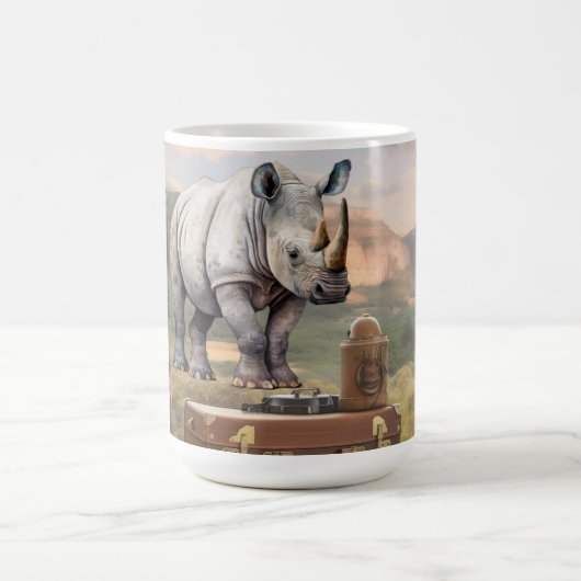 Ceramic Coffee Mok  Safari (Center)