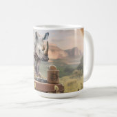 Ceramic Coffee Mok Safari (Voorkant rechts)