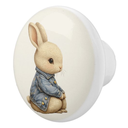 Ceramic Drawer Pull - Fleeting Daydream (B) Keramische Knop (Rechts)