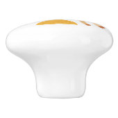 Ceramic Drawer Pull - Performing Circus Pony Keramische Knop (Zijkant)