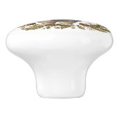 Ceramic Drawer Pull - Peter Rabbit Inspired Keramische Knop (Zijkant)