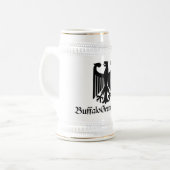 Ceramic Eagle Beer Stein Bierpul (Voorkant links)