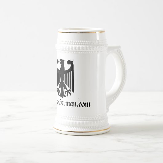 Ceramic Eagle Beer Stein Bierpul (Voorkant rechts)