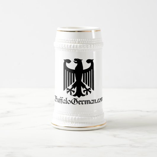 Ceramic Eagle Beer Stein Bierpul (Center)