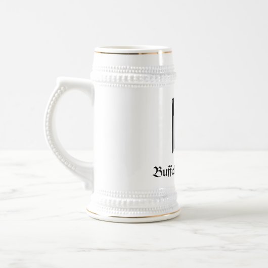 Ceramic Eagle Beer Stein Bierpul (Links)