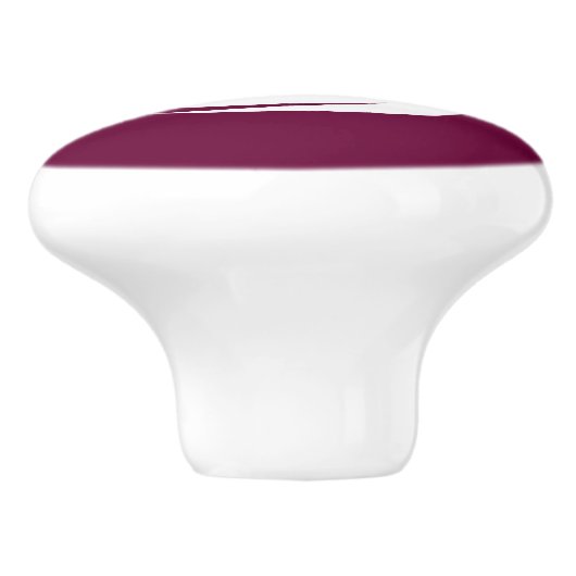 Ceramic knob pull with flag of Phoenix City Keramische Knop (Zijkant)