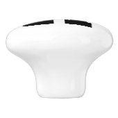 Ceramic Letter Knob College Keramische Knop (Zijkant)