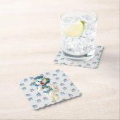 Ceramic Lion Coaster Kartonnen Onderzetters (Insitu)