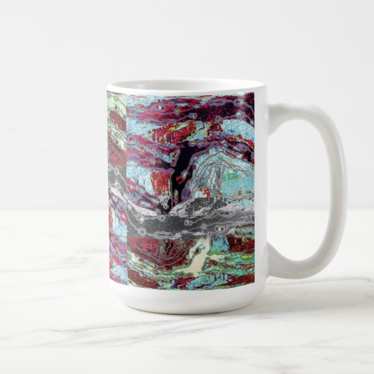 Ceramic Mug – Strata Pulse Koffiemok (Rechts)