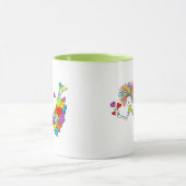 Ceramic Mug Whimsical Fairy Mok (Midden)