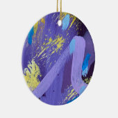 Ceramic Ornament in Sparkler Design (Rechts)