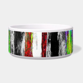 Ceramic Pet Bowl – Reflection Layers Voerbakje