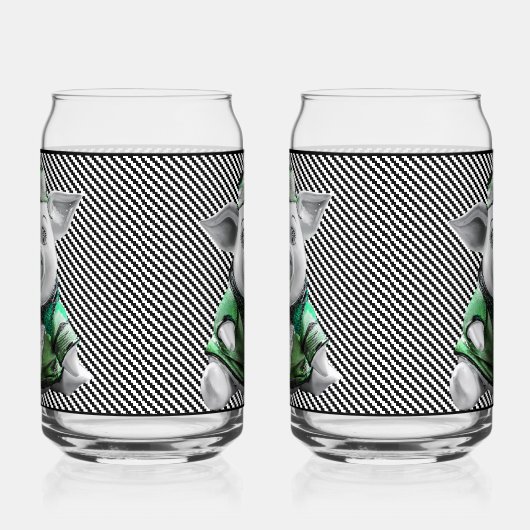 Ceramic Piggy Glass Blikvorm Glas (Rechts)