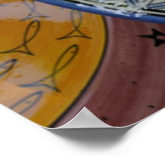 Ceramic Plates Poster (Hoek)