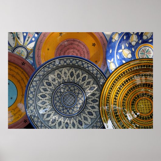Ceramic Plates Poster (Voorkant)