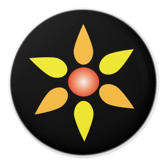 Ceramic Pull Knob Keramische Knop (Voorkant)