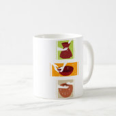 Ceramic Retro Kiln Pottery Lover I Pottery Koffiemok (Voorkant rechts)