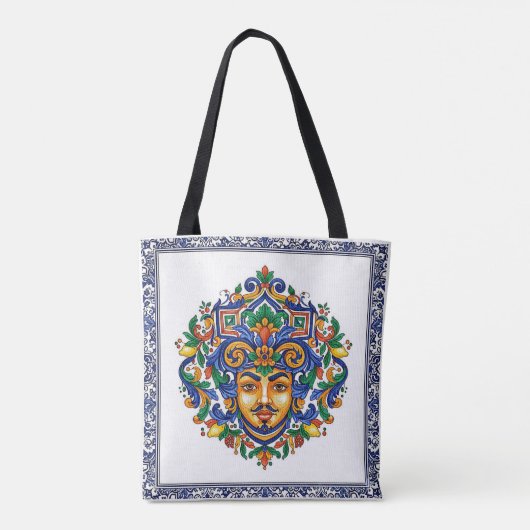 ceramic shopper bag tote bag (Achterkant)
