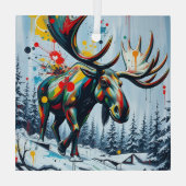 Ceramic Square Ornament (Achterkant)