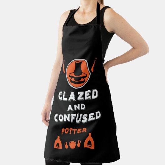 Ceramic Studio Potter Schort (Insitu)