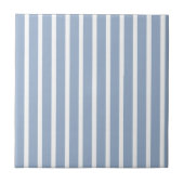 Ceramic Tile  Blue Stripe  Tegeltje (Voorkant)
