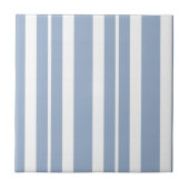 Ceramic Tile  Blue Stripe  Tegeltje (Voorkant)