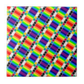 Ceramic Tile Colorful Colors Square  Tegeltje (Voorkant)