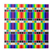 Ceramic Tile Colorful Colors Square  Tegeltje (Voorkant)