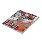 Ceramic Tile – Corrosion Pulse Tegeltje (Zijkant)