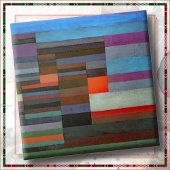 CERAMIC TILE - "Fire in the Evening" - Paul Klee Tegeltje