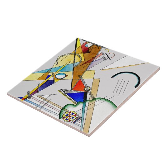 CERAMIC TILE - "Gewebe" - Wassily Kandinsky Tegeltje (Zijkant)